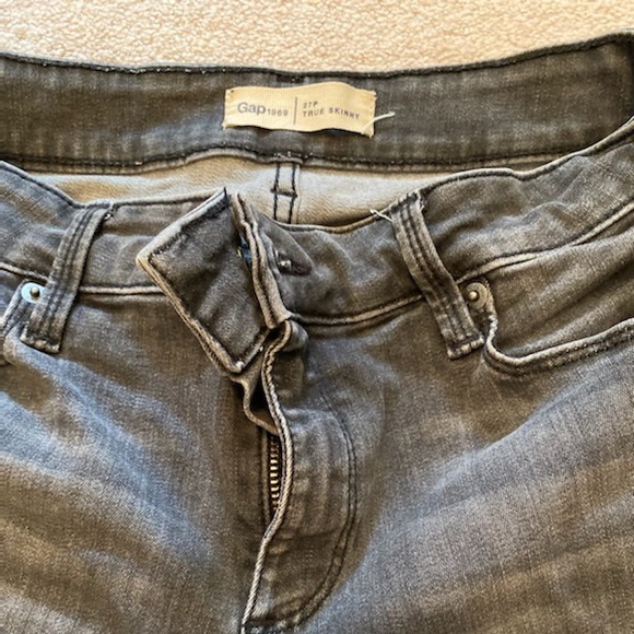 Gap grey skinny jeans - Picture 5 of 8